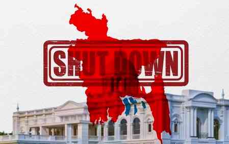 Bangladesh: Awami League calls for nationwide shutdown on Tuesday after 'illegal' verdict against Hasina