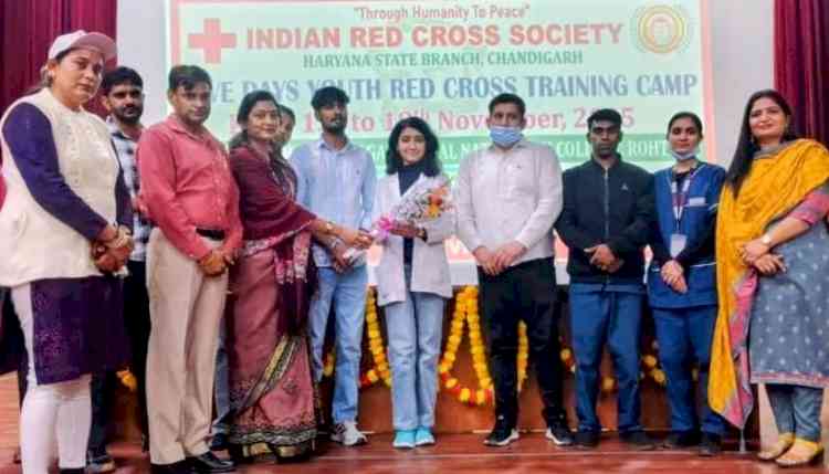 वाईआरसी प्रशिक्षण शिविर के चौथे दिन ज्ञानवर्धक सत्र आयोजित