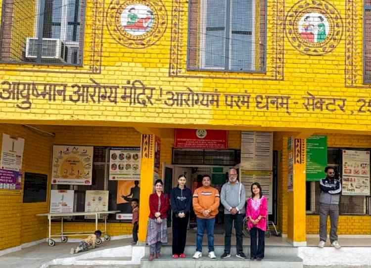 Community Outreach Program under mentorship of Chairperson Dr. Manoj Kumar