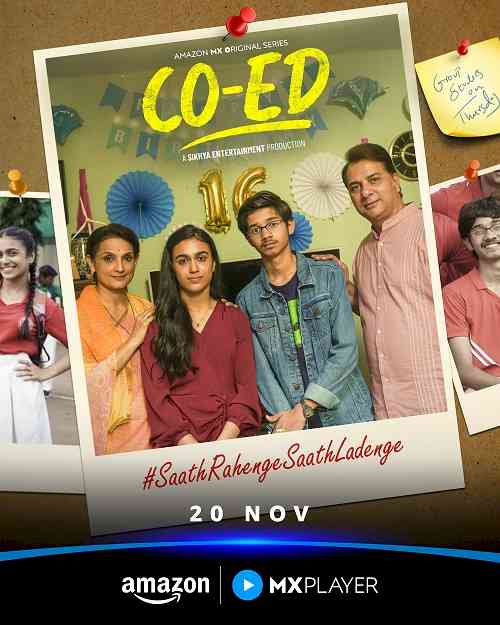 Twins, rivalries, and teenage conflicts: Amazon MX Player brings back the joy and jitters of growing up with its upcoming Family Drama series CO-ED; Trailer out now!