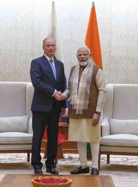 Looking forward to host President Putin next month: PM Modi