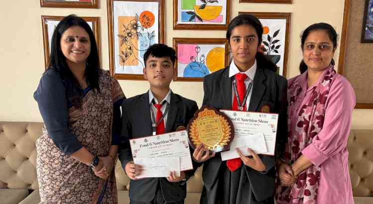 Innocent Hearts School, Kapurthala Road Campus Shines at Food and Nutrition Show; won cash prize