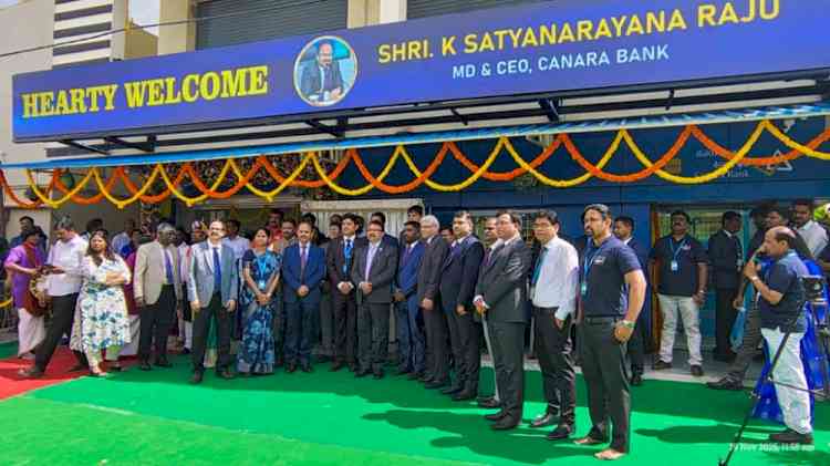Canara Bank marks 120th Founders Day with the opening of its 10,000th Branch in Budigere Cross, Bengaluru