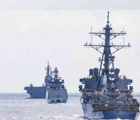 INS Sahyadri participates in sea phase of Exercise Malabar 