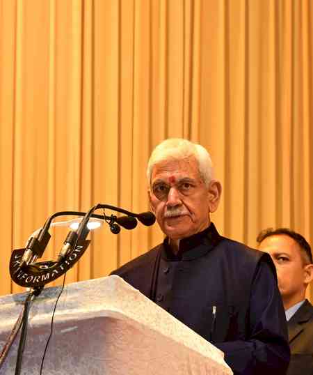 Numerous ancient religious, historical sites restored in J&K: L-G Manoj Sinha