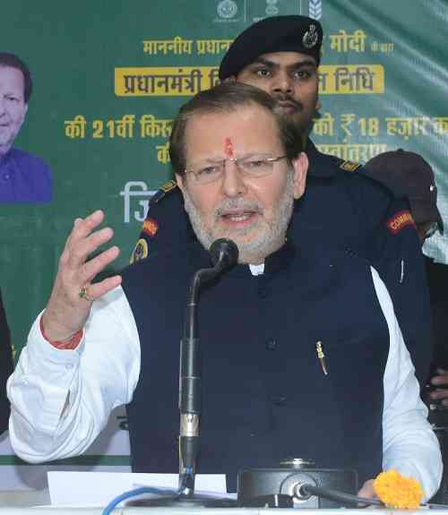 खेती व किसान के उत्थान में निरंतर काम कर रही है सरकारः डॉ. अरविंद शर्मा