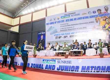 Arunachal CM inaugurates 48th Junior National Badminton Championship 