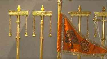 Crafting history: Ahmedabad firm prepares majestic flag for Ram Mandir ceremony