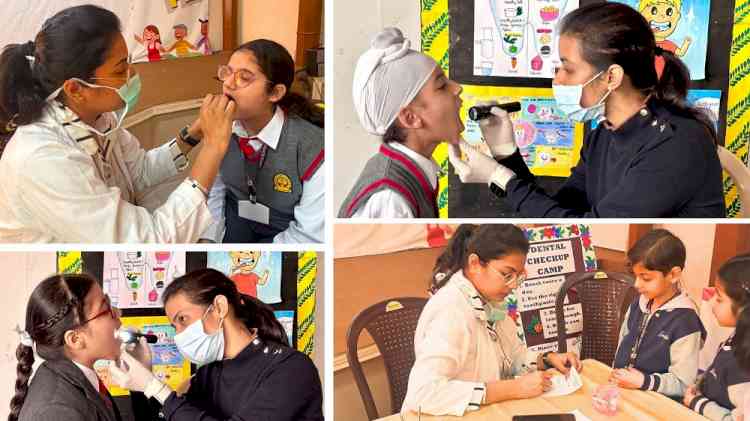 Innocent Hearts School Organised Dental Care Camps to Promote Oral Hygiene Awareness