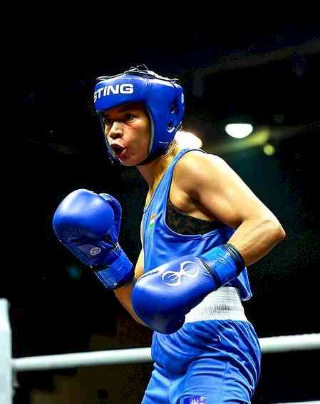 Telangana CM congratulates Nikhat Zareen on bagging gold in World Boxing Cup Finals