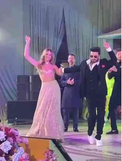Trump Jr grooves with Ranveer Singh at lavish Udaipur wedding as JLo, Bieber join celebrations