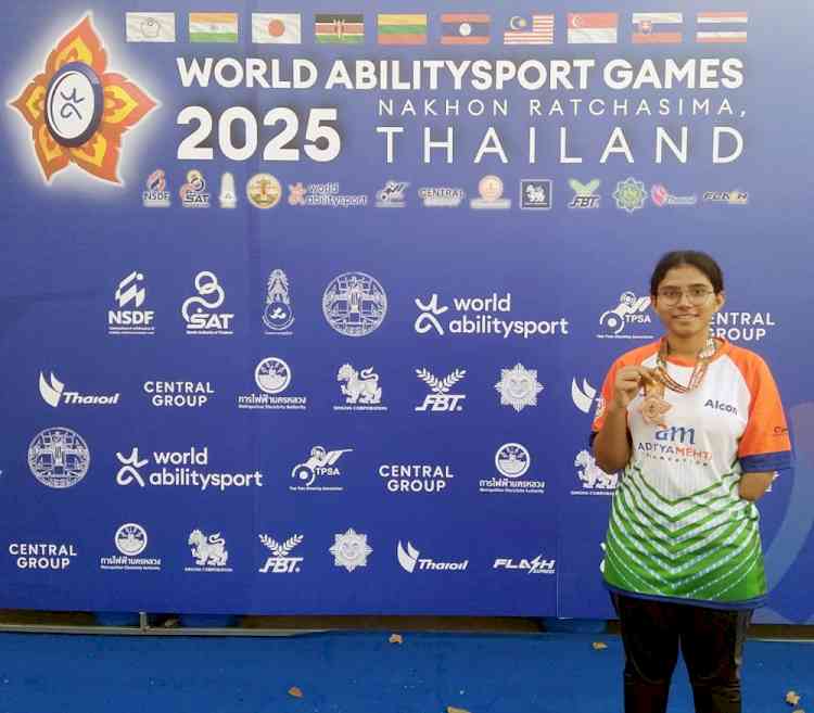 Pavani Shines for India at the World Ability Sport Games 2025