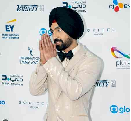 Diljit Dosanjh loses the 'Best Actor' award to Oriol Pla during the 53rd International Emmy Awards