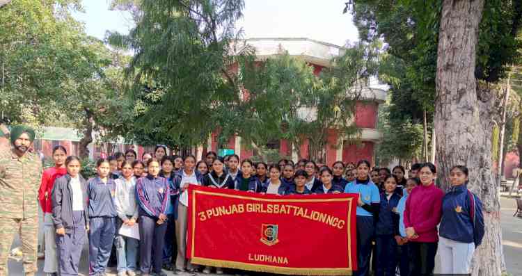 Constitution Day Celebrated with Patriotic Zeal by 3 Punjab Girls Battalion NCC