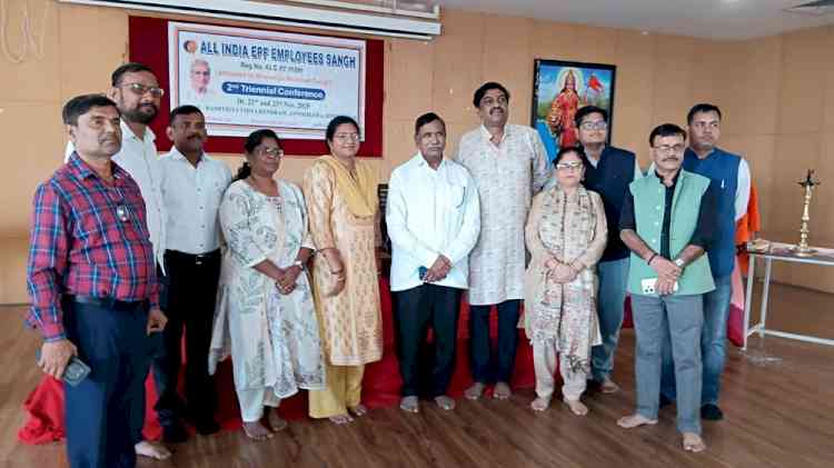 All India EPF Employees Union Elects New Office Bearers at Executive Committee Meeting in Secunderabad