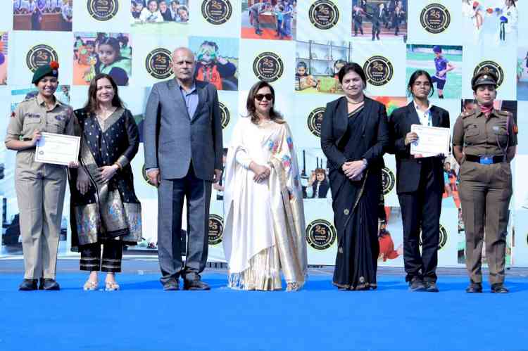 Titiksha Public School honours achievers and prepares for a Grand Silver Jubilee Celebration on 27th November at Talkatora Stadium