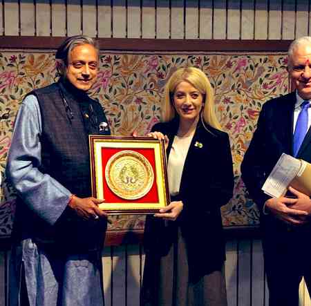 Cyprus parliamentary delegation received by Tharoor-led committee, exchanges views on global challenges