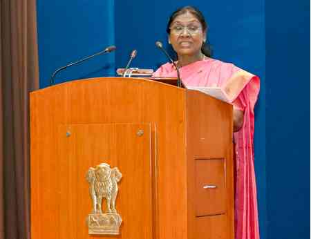 Constitution is country’s ‘national text’ that guides institutions, personal conduct: President Murmu
