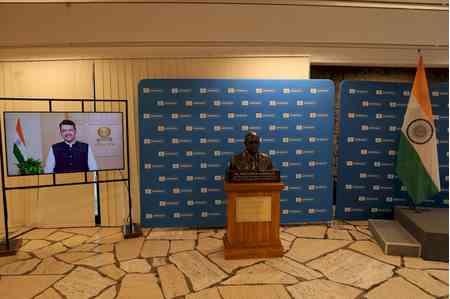 Ambedkar statue presented by Maha govt unveiled at UNESCO Headquarters in Paris