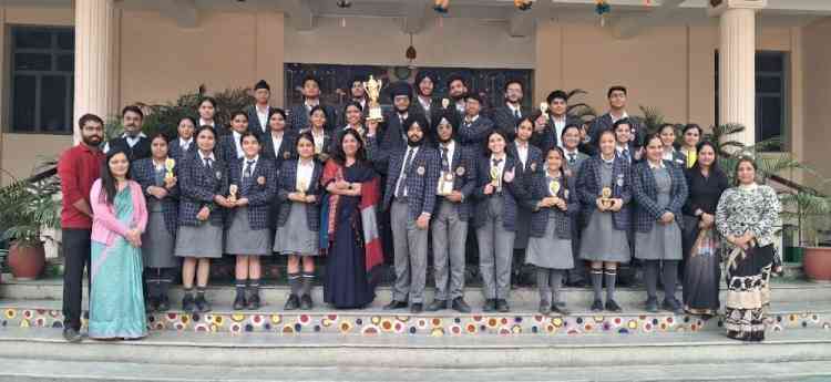 Sanskriti KMV School Shines at KMV Charisma 2025
