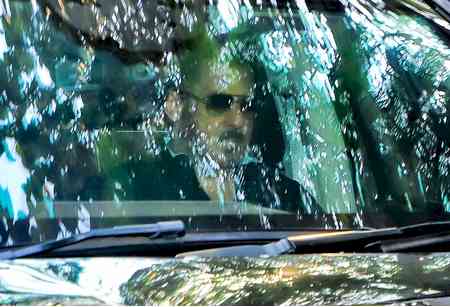 Salman Khan, Aishwarya Rai Bachchan, Abhishek Bachchan attend the prayer meet of late Dharmendra