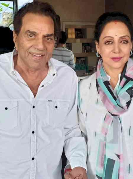 Hema Malini shares more ‘treasured photos’ with Dharmendra: My emotions are unfolding