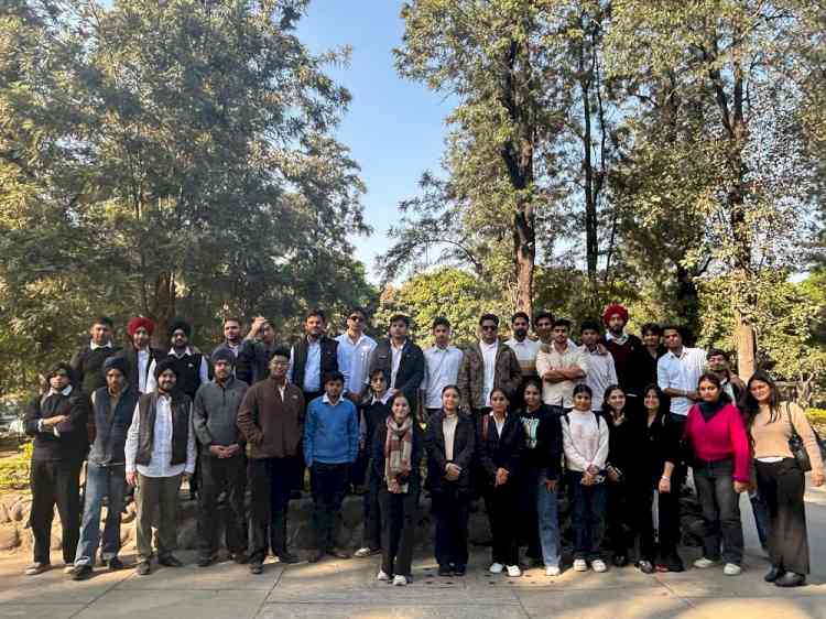 Panjab University Institute of Global Studies Organises Heritage Tour to Capitol Complex