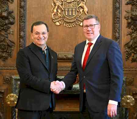 Indian envoy to Canada meets Saskatchewan Premier, discusses bilateral ties