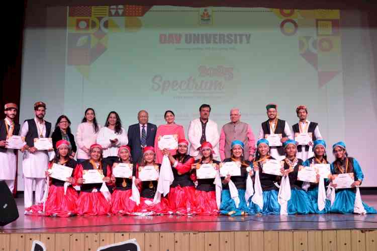 DAV University organizes a Two-Day Talent Fiesta Spectrum 11.0 -Where Everyone Shines