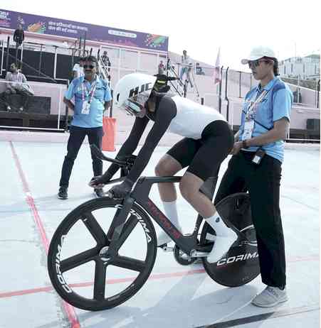 KIUG 2025: Cyclist Meenakshi Rohilla finishes with four golds as Guru Nanak Dev University takes top spot in medals tally