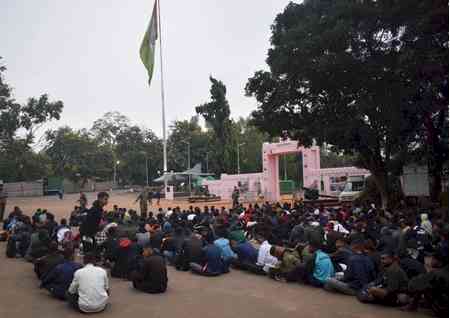 Massive turnout at Territorial Army recruitment rally in Nagaland; aspirants arrive from 10 states/UTs