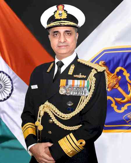 Vice Admiral Sanjay Sadhu takes charge as controller of warship production