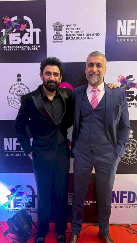 Amit Sadh calls unveiling 'Akhri Sawal' teaser at IFFI 2025 'humbling and inspiring'