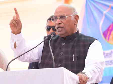 Kharge criticises PM Modi on first day of Winter Session