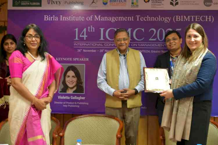 IIM Ahmedabad Director Prof. Bharat Bhasker Delivered Key Remarks at BIMTECH’s ICMC 2025