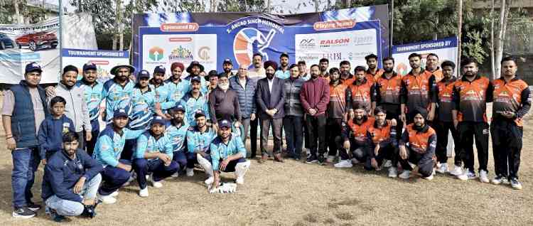 CICU Organized 7th & 8th League Matches of S.Angad Singh Memorial - 11th CICU Corporate T-20 Cricket Tournament – 2025