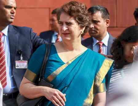 Priyanka Gandhi slams mandatory Sanchar Saathi rollout 