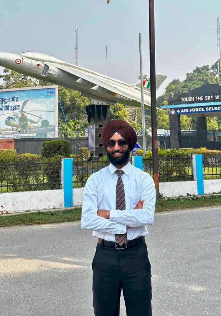 Punjab Police Constable Gursimran Bains Becomes Indian Air Force Officer