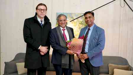 CEC Gyanesh Kumar arrives in Sweden to chair International IDEA  