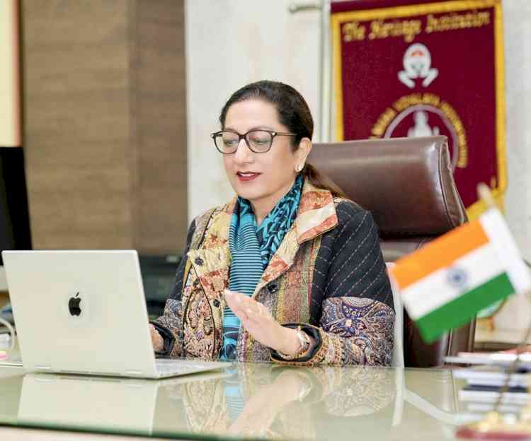 Prof. (Dr.) Atima Sharma Dwivedi Invited by Harvard University, US to deliver talks to address the International Students