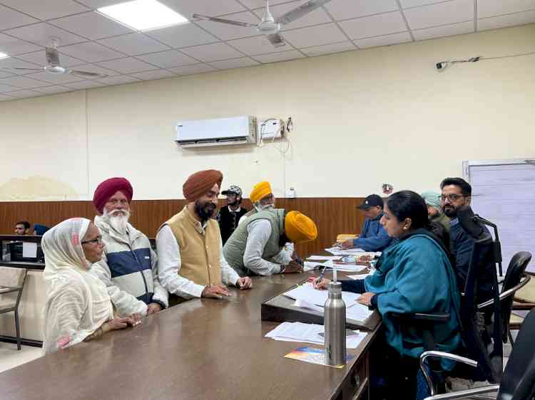 Baliawal Accompanies BJP Block Samiti Candidates to File Nominations