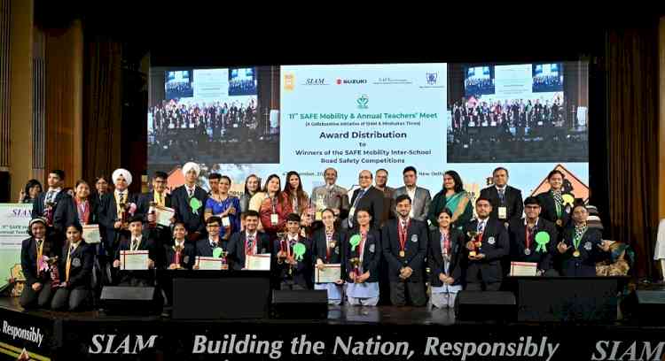 SIAM Concludes 11th Safe Mobility Inter-School Competition and Annual Teachers’ Meet on Road Safety Education