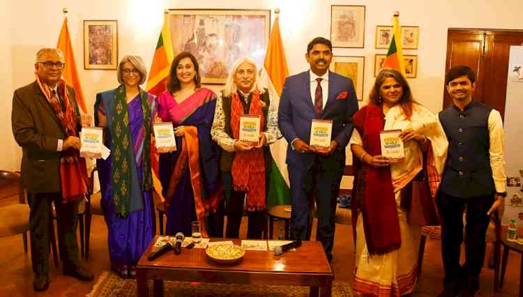 ‘Around the World in Magnets – Sri Lanka’, authored by Hyderabad-based authors launched at the Sri Lankan High Commission, New Delhi