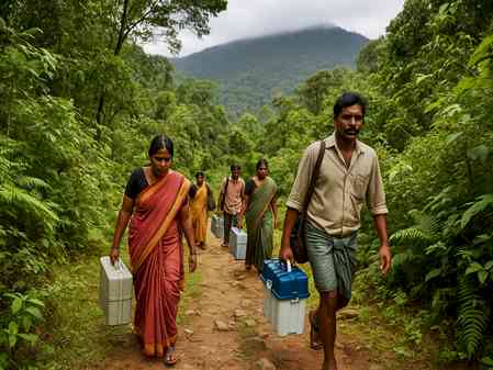 Just over 1,800 voters and 41 candidates in Kerala's lone ST gram panchayat