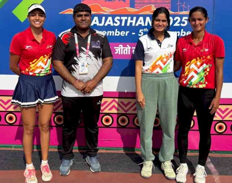 खेलो इंडिया के फाइनल में पहुंची एमडीयू की महिला टेनिस टीम