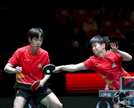 China beats South Korea, France to continue winning streak at ITTF Mixed Team World Cup