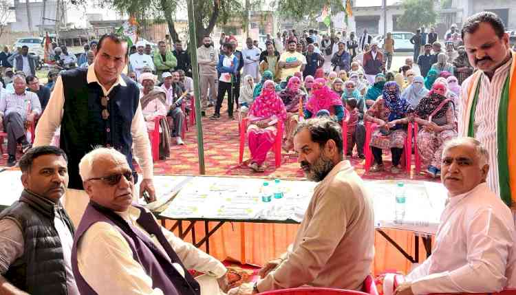 पूर्व सांसद बृजेंद्र सिंह की सद्भाव यात्रा पहुंची महम विधानसभा, महम क्षेत्र से जुड़ाव का किया जिक्र
