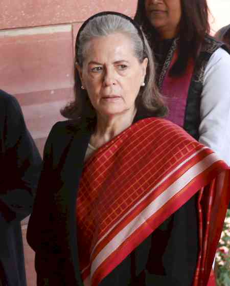 Sonia Gandhi conveys good wishes for Telangana Rising Global Summit