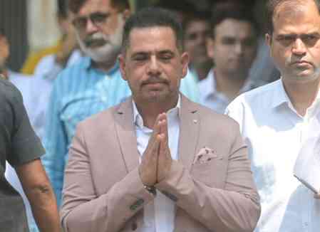 Delhi court to hear tomorrow money laundering complaint against Robert Vadra