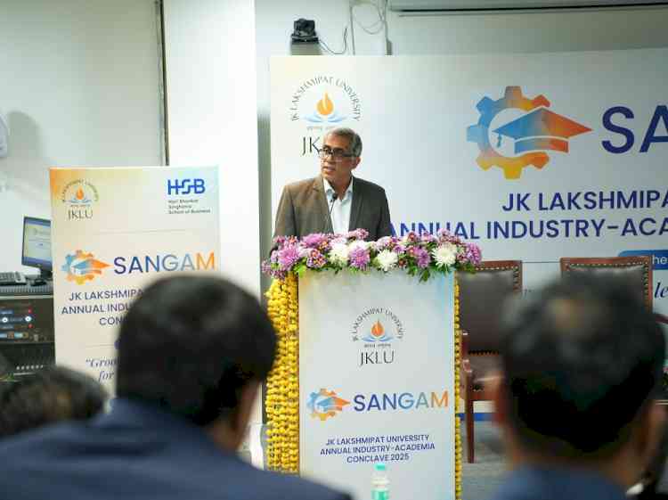 Sangam 2025: Industry leaders join academic experts at JKLU HR conclave to groom talent for future